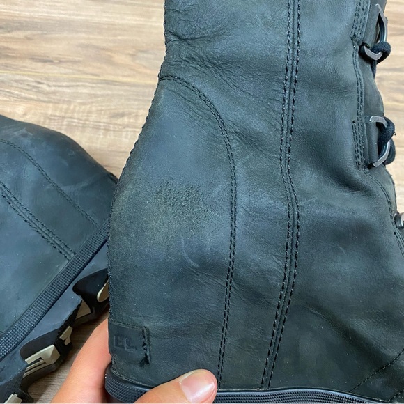 Sorel Joan of Arctic Lace-Up Wedge - Picture 7 of 9